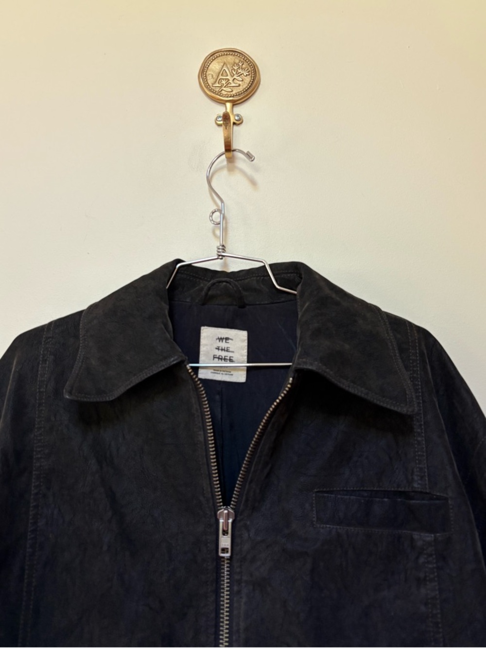 NWOT Free People We The Free Sloane Vegan Suede Jacket Size XS - Picture 8 of 16